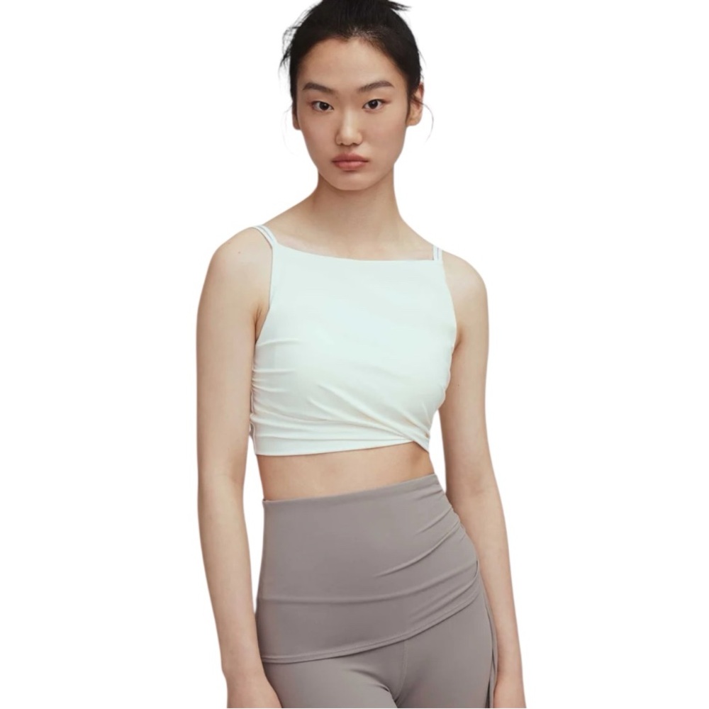 NEIWAI Ballet Pleated Boatneck Bra Top NA232SD1102 Size Small Reg. $85